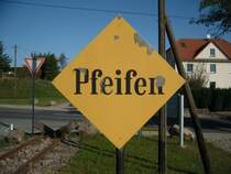 Im Willsdruff Hp findet sich diese historisch wertvolle Signaltafel.
26.09.2009