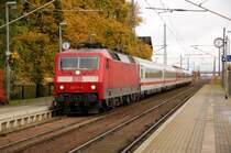 120 111 durchf�hrt am 27.10.09 mit einem PbZ Brehna Richtung Halle(S).