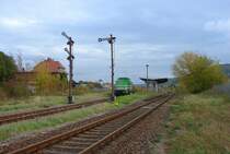 EB 20  Lisa 1  als Tfzf (D) 88578 von Erfurt-Ost nach Karsdorf im Bf Laucha (Unstrut). Das Bild hat mein Vater Dieter Thomas gemacht; 25.10.2009