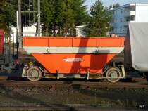 BD - Abestellter Muldenrollwagen in Bremgarten West am 11.10.2009