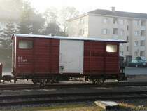 BD - Abestellter Gep�ck/Postwagen DZ 105 in Bremgarten West am 11.10.2009