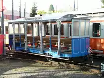 BD - Abestellter Sommerwagen C 11 vor dem Depot in Bremgarten am 11.10.2009