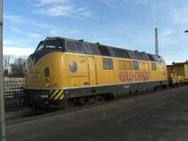 V 270.08 der EBW-Cargo am 29. November 2009 im Bahnhof von �bersee an
der Strecke M�nchen - Salzburg. Weiter Bilder von uns findet Ihr unter:
Marolokbilder.startbilder.de