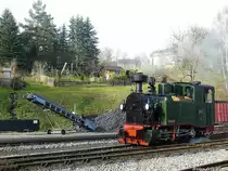 Stillleben mit der I K Nr.54; Aufgenommen am 07.11.2009 im Lbf J�hstadt.