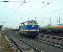 InfraLeuna 205 als Tfzf in Gro�korbetha; 16.11.2009