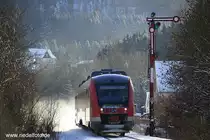 Regionalbahn im Volmetal bei Br�gge