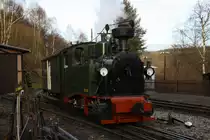 IK No 54 am 29.11.09 im Bahnhof J�hstadt.