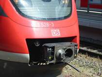 Scharfenbergkupplung eine Triebwagen der Baureihe 643.