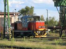 M47 1216 auf Bahnhof Tapolca am 08-08-2005