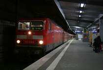 143 949-6 mit der S6 nach K�ln Nippes.
Aufgenommen am 13.12.2009.