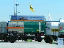 VTG- Armaturen-�bungskesselwagen  auf der Transport-Logistic05 in M�nchen (2005-06-03)