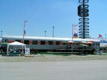 VTG-Partywagen auf der Transport-Logistic05 in M�nchen (2005-06-03)