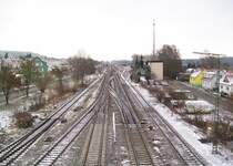 s�dliches Bahnhofsvorfeld Aulendorf, 13.12.09