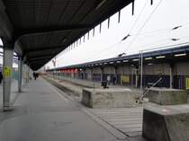 In Memoriam: Wien S�dbahnhof 
Im Bild die Ostbahnseite wo schon flei�ig abmontiert wurde