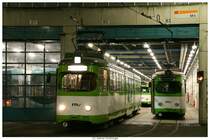 Gt 505 in der Nacht vom 07. auf den 8. November im Btf M�hlstra�e.