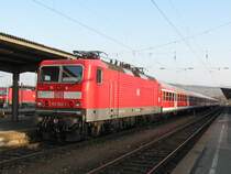 143 922-3 im Heilbronner Hbf am 14.12.2009