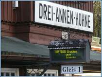 Dampfzug 8931 ist abfahrbereit in Drei Annen Hohne. (07.12.2009)