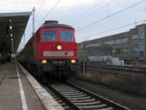 Geschichtstr�chtige Aufnahme bereits dieser Nachtzug aus Warschau und Kiev gibt es leider nicht mehr. Hier steht er am 5.12. in Berlin Lichtenberg zur Weiterfahrt nach Gesundbrunnen.