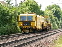 Stopfmaschiene auf der KBS 670 zwischen Homburg Saar und Bruchm�hlbach-Miesau.