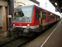 928 651 legte am 28.November 2009 von Szczecin Glowny nach L�beck Hbf in Bad Kleinen einen Zwischenhalt ein.