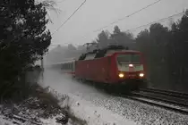 120 148 mit einem IC am 18.12.2009 durch Gifhorn