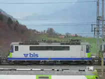 bls - Re 4/4 420 509-2 abgestellt in Spiez am 21.11.2009