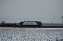 185 CL 004 Rail4Chem am 18.12.2009 bei Woltorf