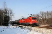 Mein elfhundertstes: 152 100 am 19.12.09 bei Haar/M�nchen