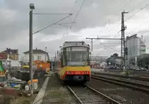 874 der AVG war am 13. Dezember 2009 zu einer Vorf�hrfahrt nach Sinsheim gekommen. 