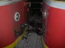 Die Kupplung zweier VT 95er der KBEF.