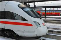 ICE Bamberg in N�rnberg. (Dez. 2009)