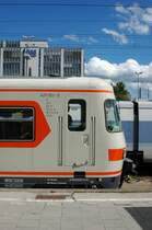 Seitenansicht des 420 001 am 07.06.09 als Sonderzug nach Ismaning in M�nchen Ost