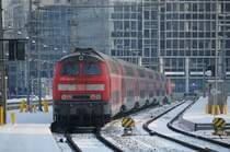 218 402 am 19.12.09 im M�nchner Hbf