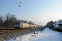 185 514 am 19.12.09 bei Haar/M�nchen km 21.3