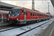 610 002-8 wartet auf seinen Kollegen. (N�rnberg, Dezember 2009)