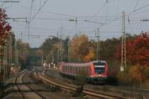 112 170-6 mit dem RE 34608 (N�rnberg Hbf-W�rzburg Hbf) bei Dettelbach 31.10.09