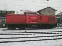 Hier 298 308-8, abgestellt am 23.12.2009 in Angerm�nde.