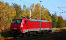 189 800 stand am Nachmittag des 31.10.09 in Pirna.