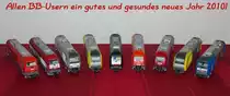 Ich w�nsche allen BB-Usern ein gutes und gesundes Jahr 2010. - Der Weihnachtsmann hat wieder ordentlich f�r Zuwachs bei unserer Herkules-Flotte gesorgt Neu im Team: ER20 008 der MRCE und 270081 der OHE.