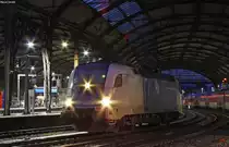 ES 64 U2 - 060 beim rangieren in Aachen Hbf 30.12.09