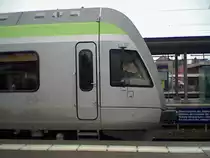 L�tschberger RABe 535 119 in Murten 30.12.2009.