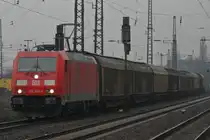 DB 185 383 durchf�hrt am 28.12.09 Duisburg-Bissingheim 