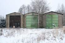 ehem. Triebwagenhalle der EFE am Bahnhof Finowfurt 07.01.2010