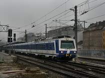 Der 4020 239 am 05.01.2010 bei der Ausfahrt aus Wien Meidling. 