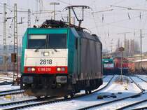 Cobra 186 210 rangiert in Aachen West