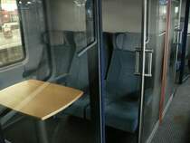 Bvmkz werden jetzt auch in IC Zgen eingesetzt, vorher noch nie gesehen. 
Hier ein Abteil eine Bvmkz im IC von KArslruhe nach Halle. 8.1.10 