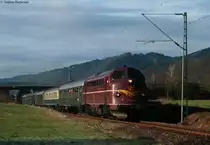 My 1138 und 1142 (Zugschluss) mit dem DPE 91498 (Mainz Bischofsheim-Alpirsbach) am Esig Hausach 27.12.09