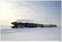52.7612 mit dem SDZ R 16102. Hier mitten im Outback von Naglern, 23.1.2010.