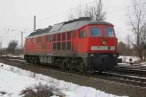 241 697-2 f�hrt solo durch Leipzig-Thekla in Richtung Sch�nefeld. Fotografiert am 04.02.2010. 