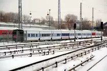Abgestellte Talgo-Wagen stehen am 30.01.10 an der Warschauer Stra�e.